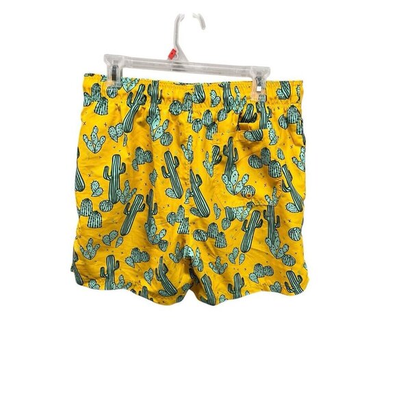 George Swim Trunks Men's Medium 32/24 Mens Gold Cactus Swim Bottoms with Liner - Picture 3 of 4